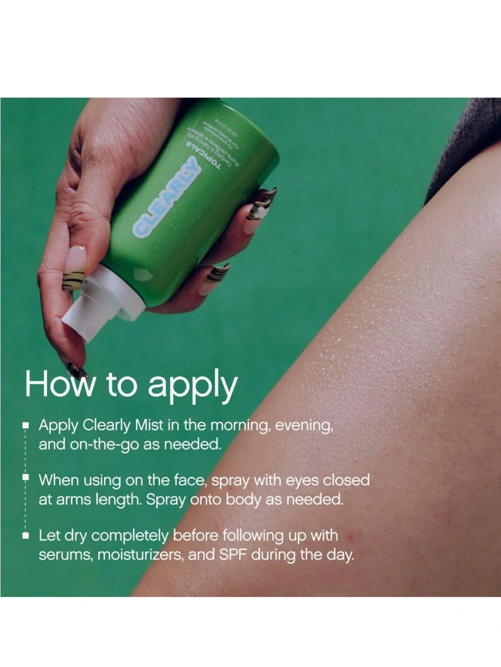 TOPICALS Clearly Clarifying & Calming Mist For Acne-Prone Skin